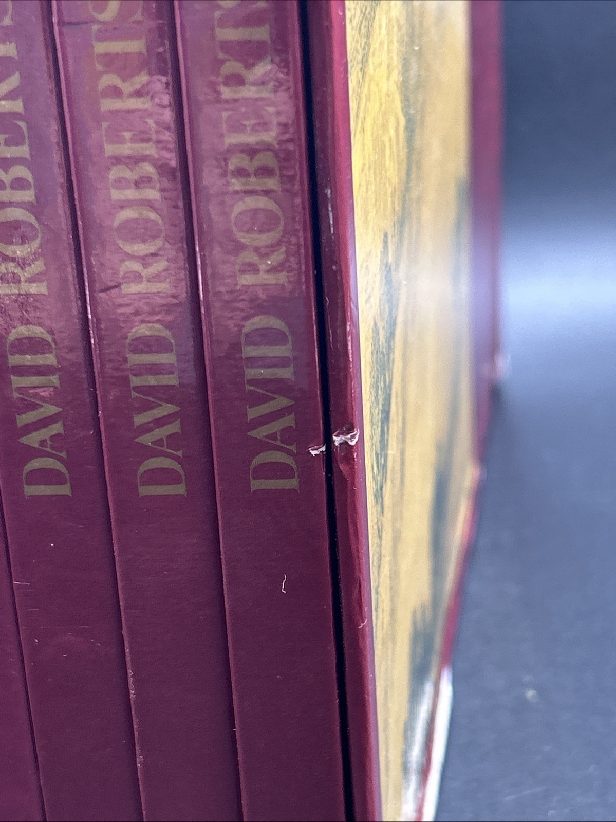 David Roberts The Holy Land 1982 Complete 5-Volume Boxed Set – Books Very Good!