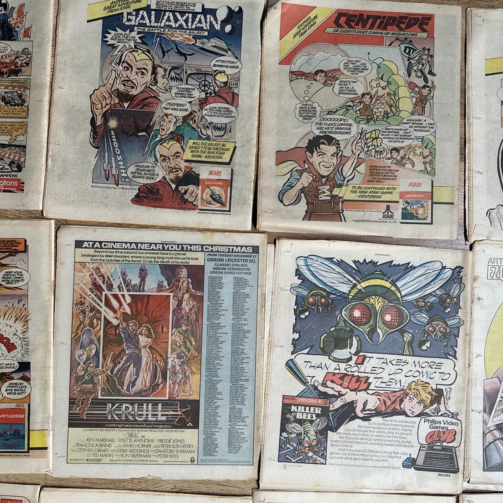 2000AD Progs Judge Dredd issues 340 – 359 job lot