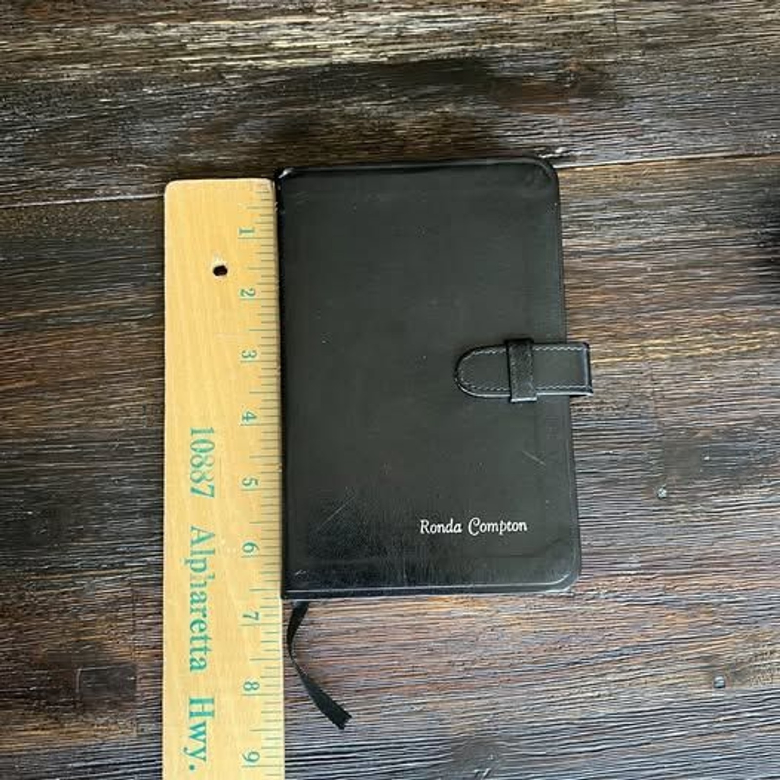 Holy Bible New International Version NIV Compact Thinline Black Bonded Leather