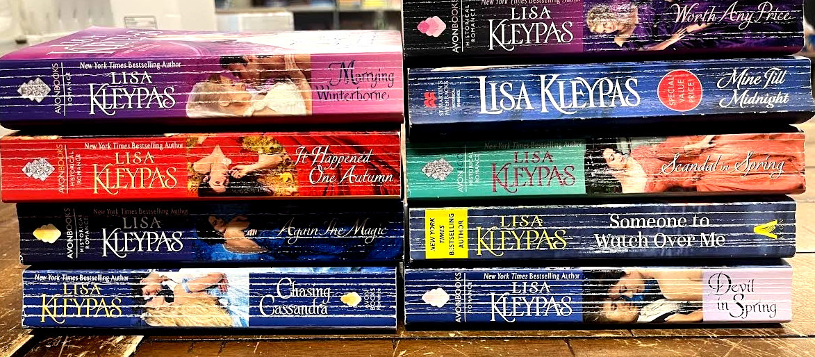 Historical Romance – Lisa Kleypas Book Lot of 9 (MMPB)