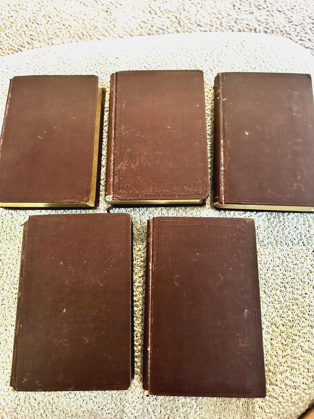 1866- 1867, Revised Ed., 5 Vols (Complete), Noctes Ambrosianae, John Wilson
