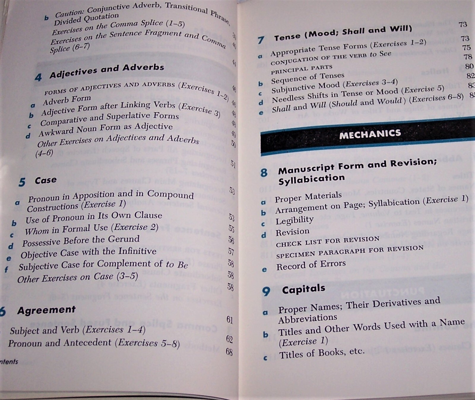 Vtg. Harbrace College Handbook 5th Edition Vintage 1962 John Hodges Mary Whitten