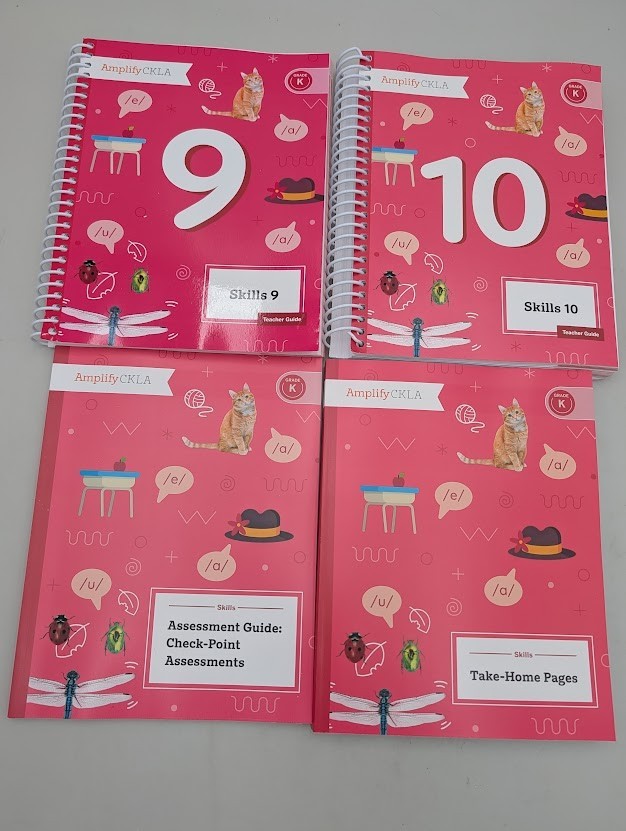 AMPLIFY GK Teacher Guide Set Units 1-10, Assessment Guide and Take Home Pages