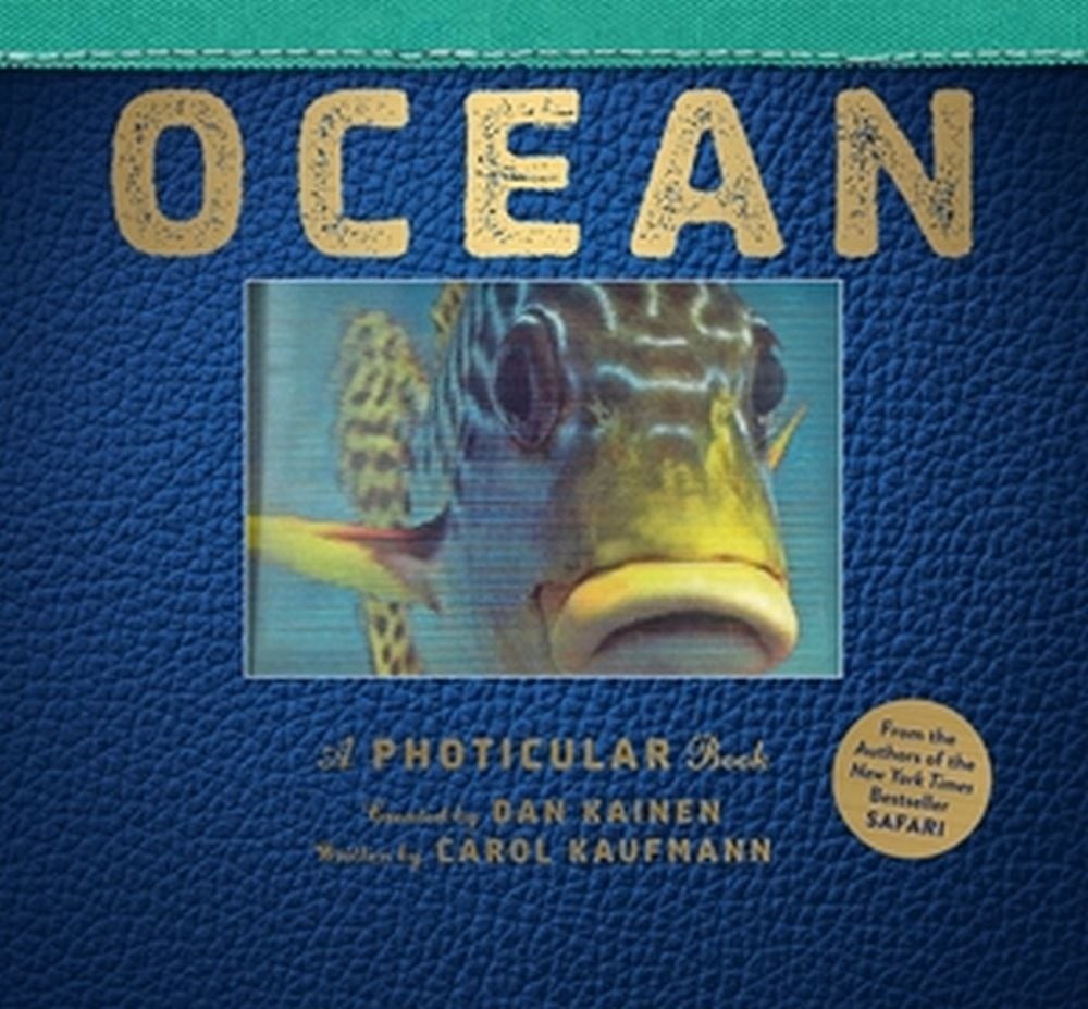 Ocean: A Photicular Book by Carol Kaufmann (English) Hardcover Book