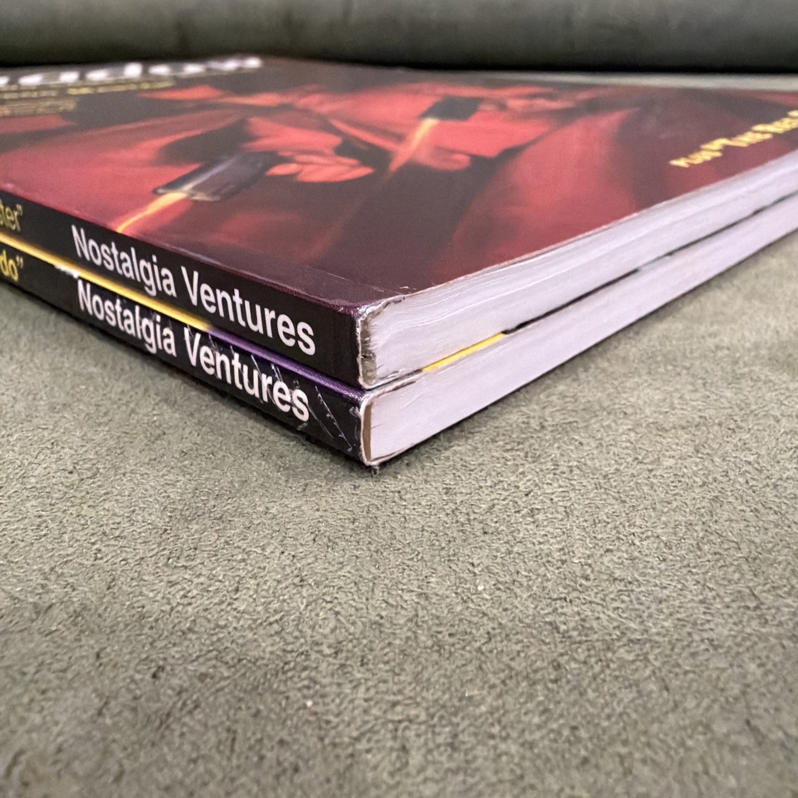 THE SHADOW Vol 2 & Vol 3 Pulp Reprints NOSTALGIA VENTURES 1st printings 2006