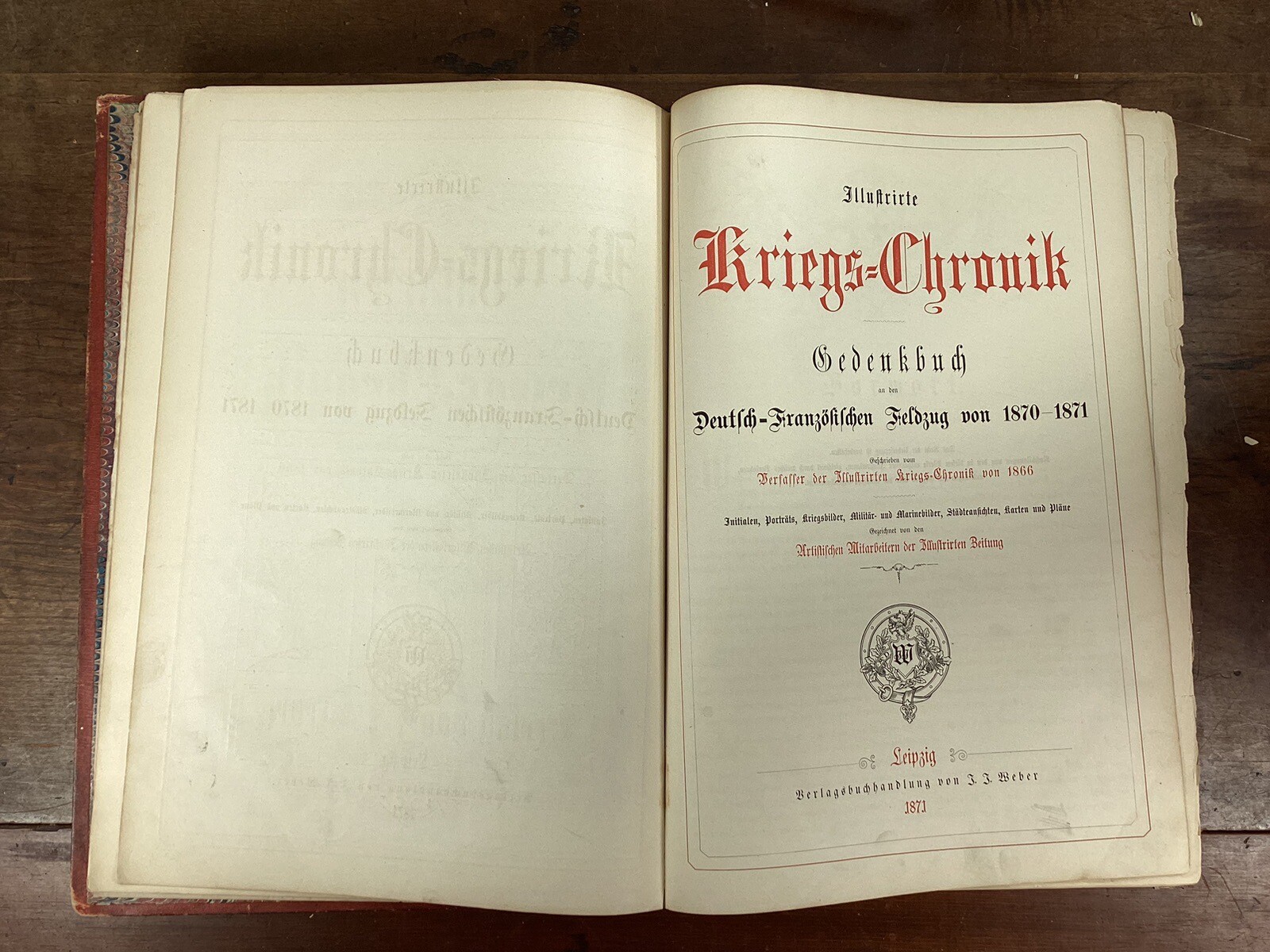 1870-1871 Illustrirte Kriegs Chronik