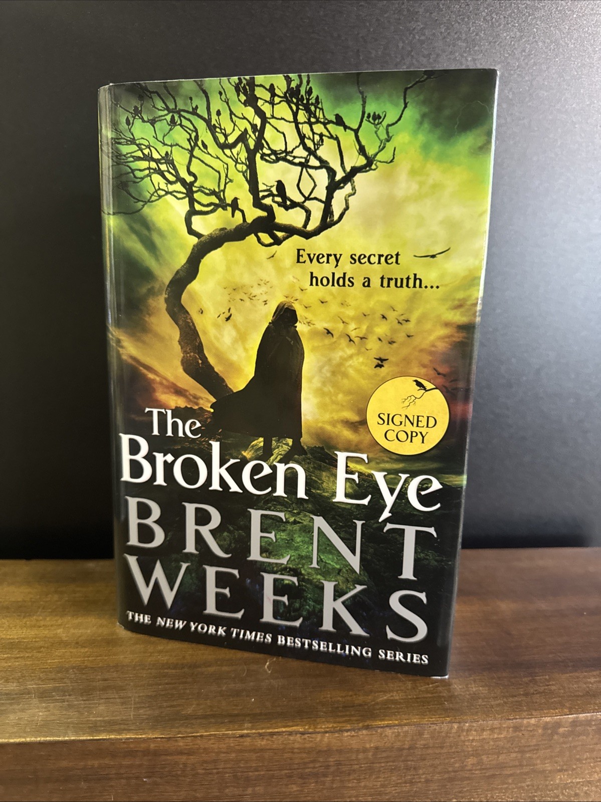 The Broken Eye SIGNED by Brent Weeks – 1st Edition / 1st Printing Fine Hardcover