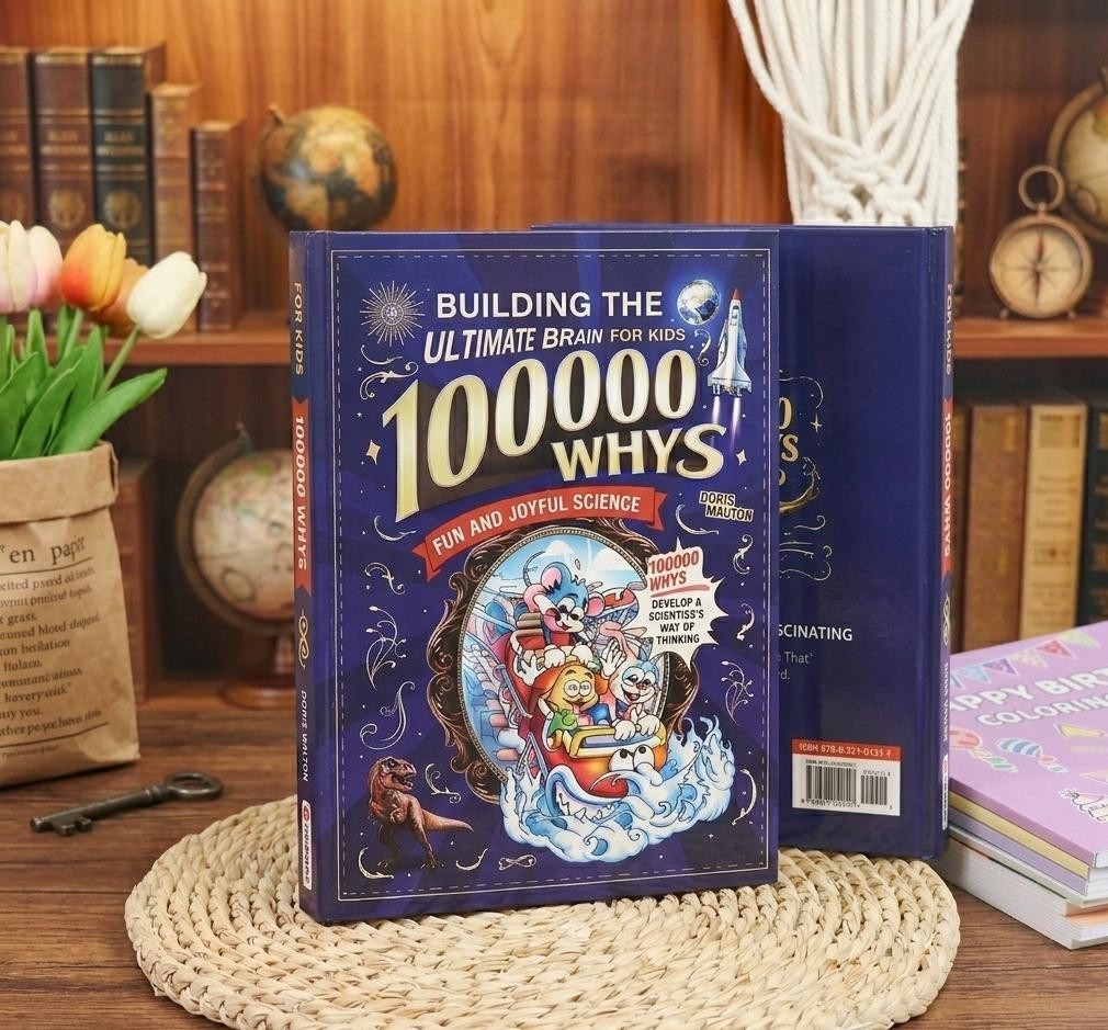 100000 Whys for Kids – Educational Science Facts Book for Children Learning