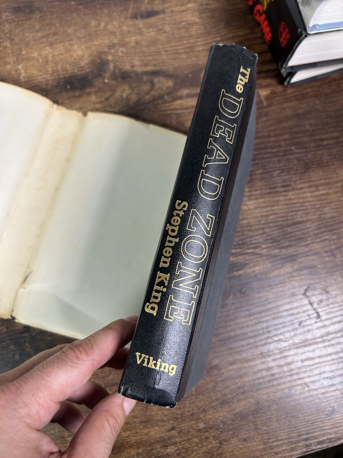 Stephen King The Dead Zone 1979 Hardcover Dust Jacket Book Club Edition