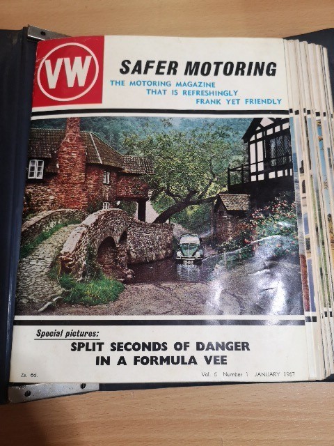 VW Safer Motoring Magazine From 1967 All 12 Issues In Good Condition F023
