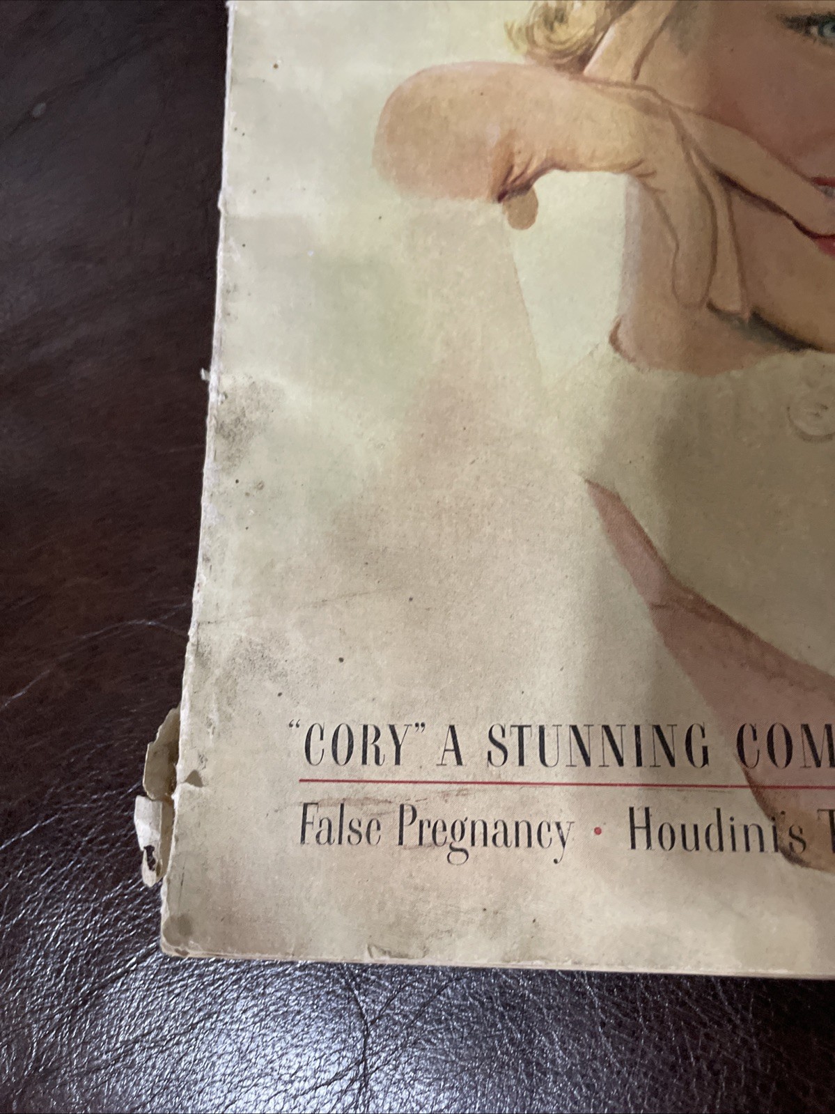 COSMOPOLITAN Magazine Nov 1948 Magic How Houdini Did It