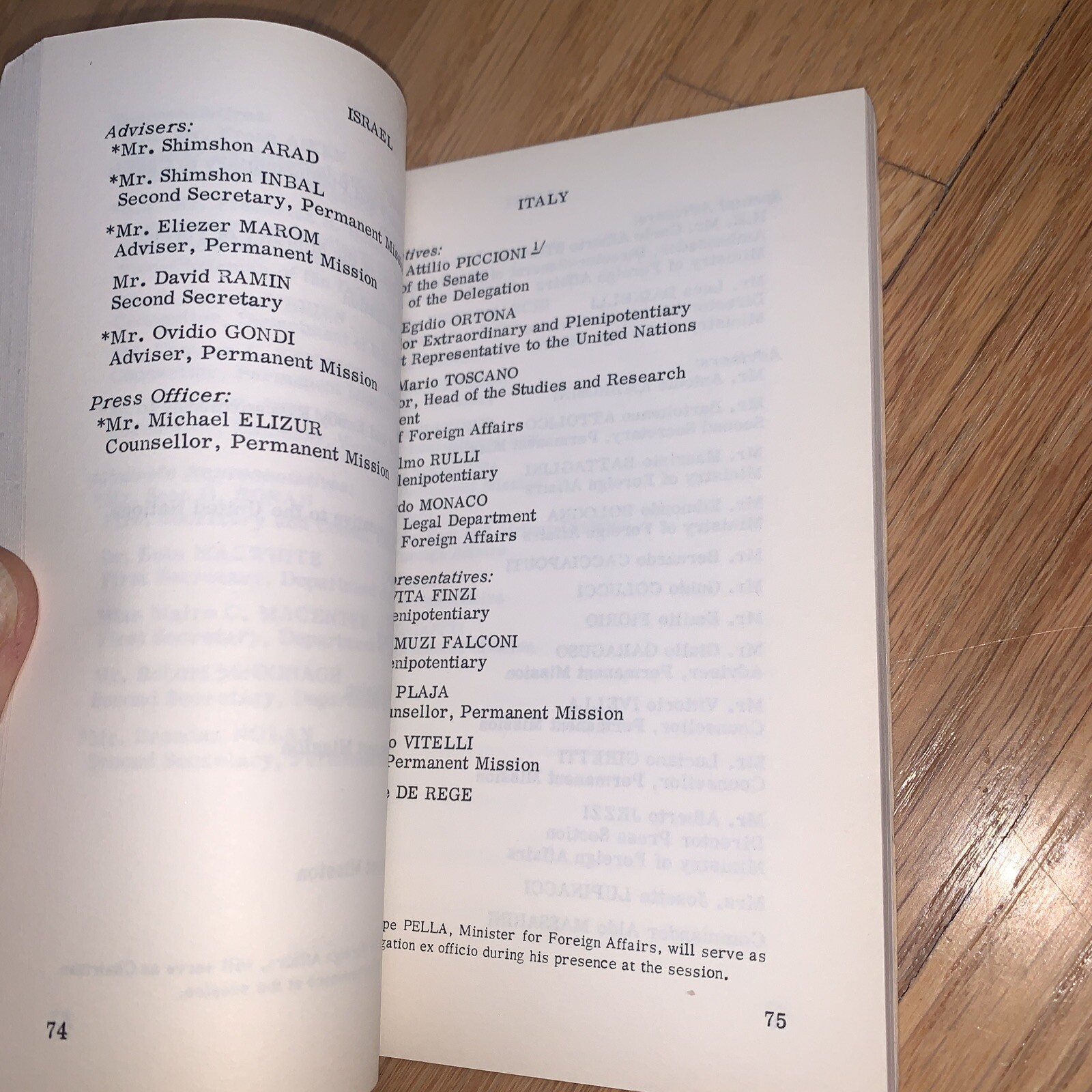 1959 DELEGATIONS TO THE UNITED NATIONS 166 pages