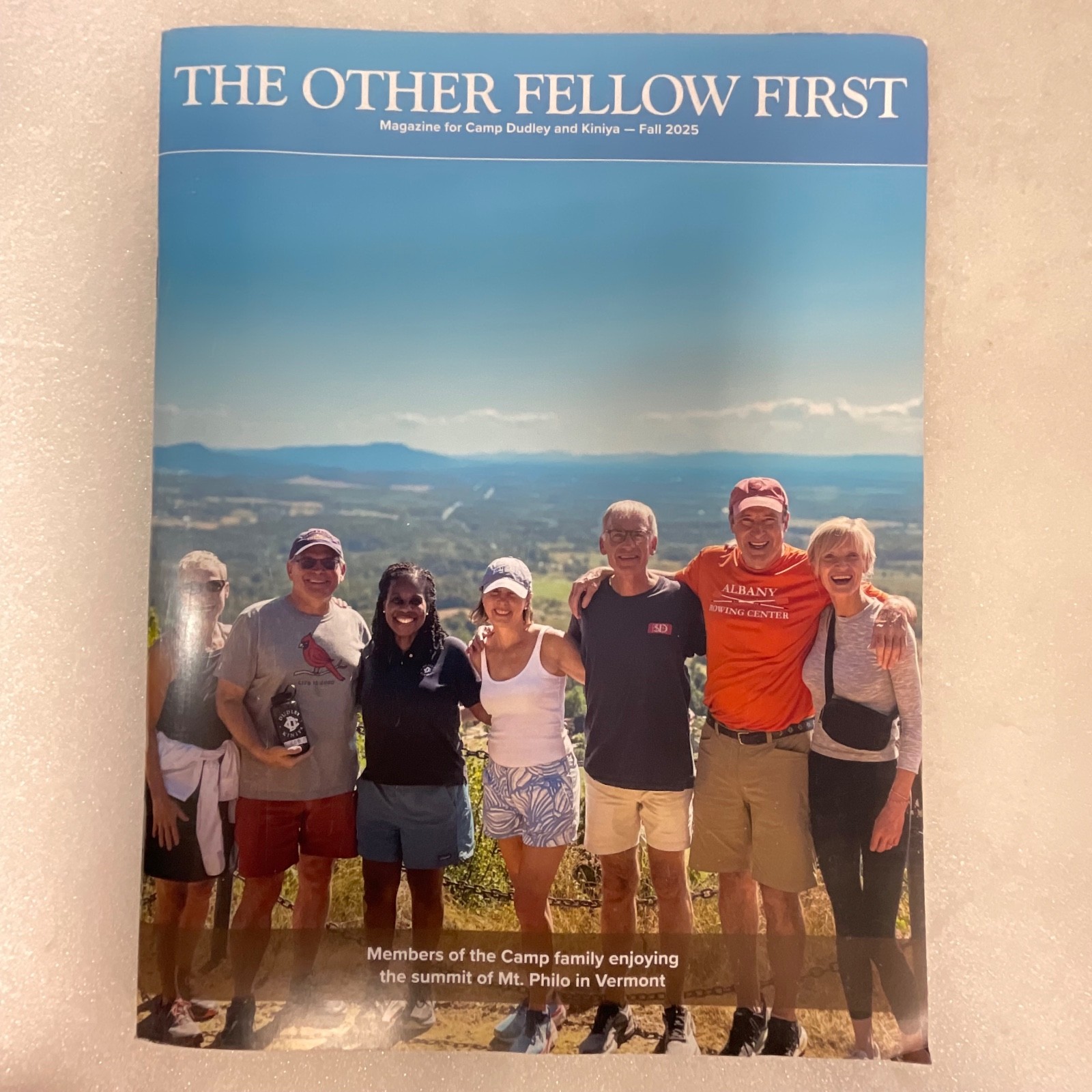 The Other Fellow First Camp Dudley Magazine Fall 2025 11in x 8.5in