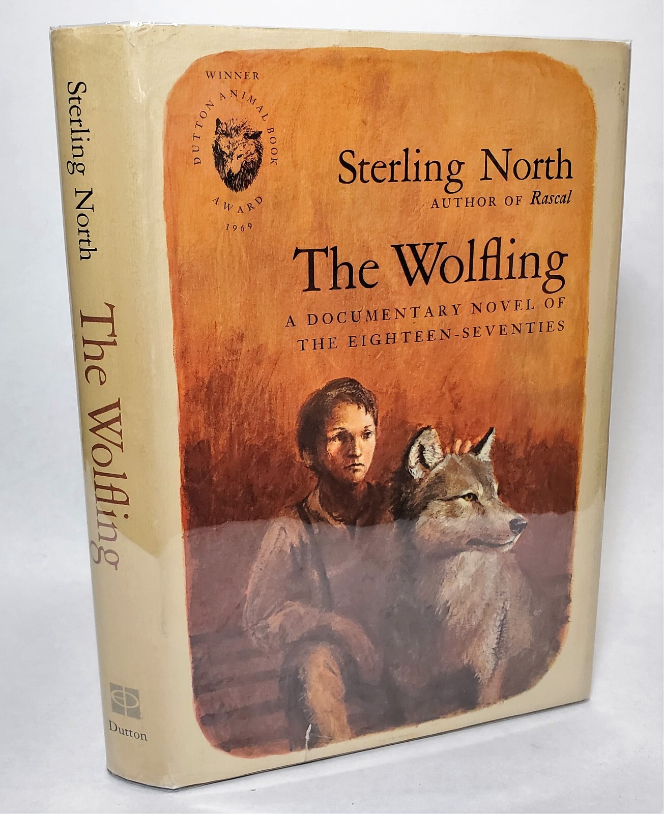 THE WOLFLING Sterling North 1969 First Edition First Printing HC$5.95DJ