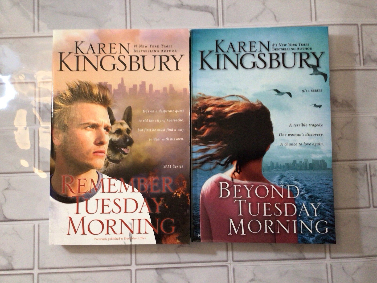 Karen Kingsbury Mixed Book Lot Christian Fiction Above the Line (8 PB 1 HC/DC)