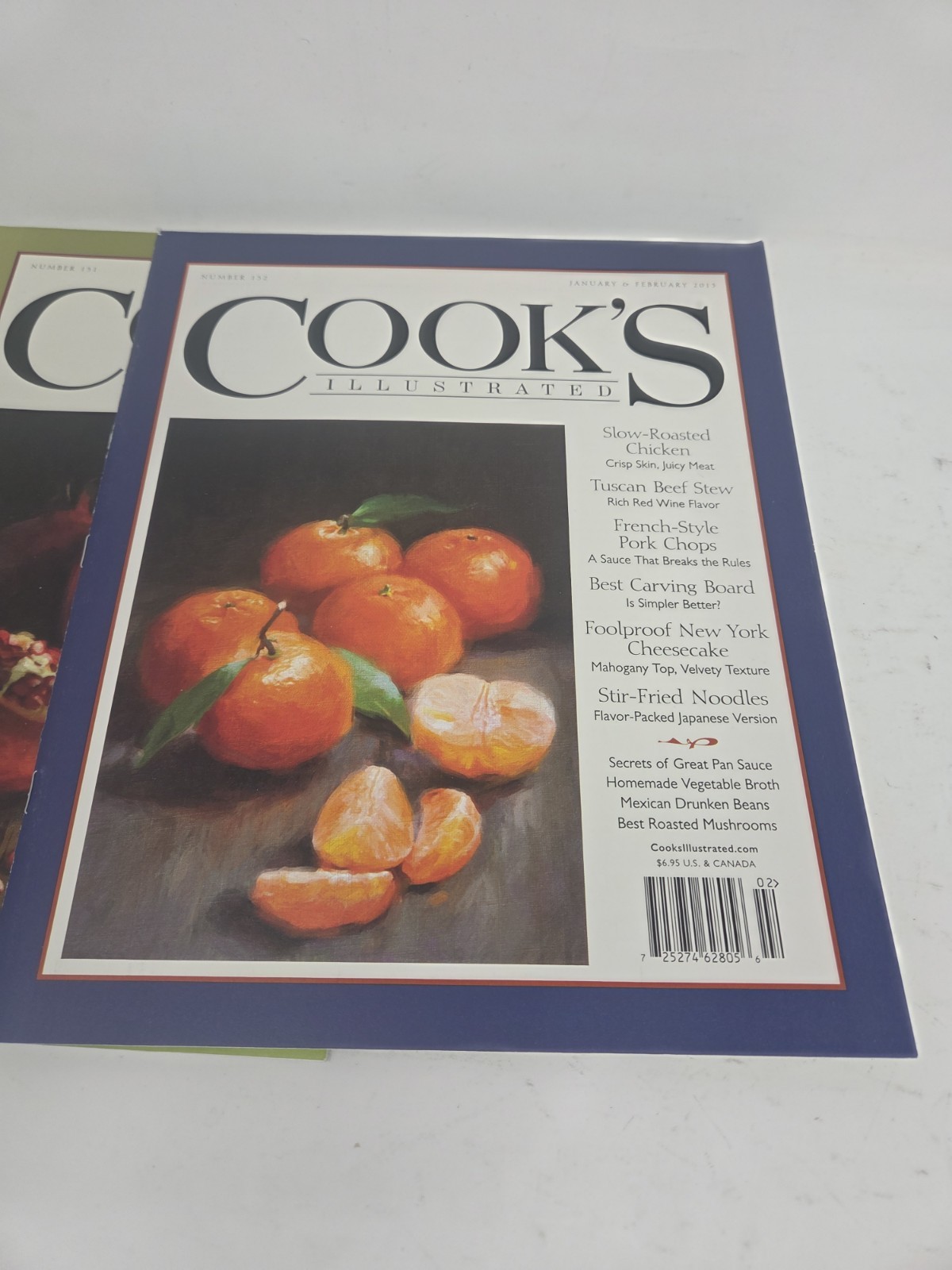 Cook’s Illustrated Magazine Lot of 20 Cooking Recipes -Lot G