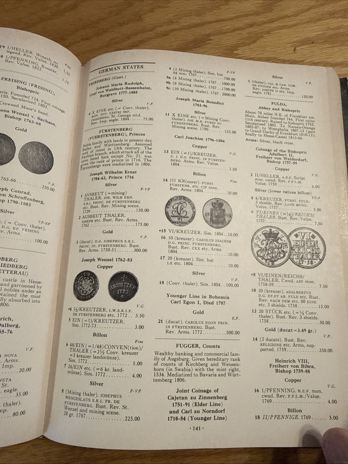 Coins of the World 1750 – 1850 2nd Edition W. D. Craig 1971, 448 pages