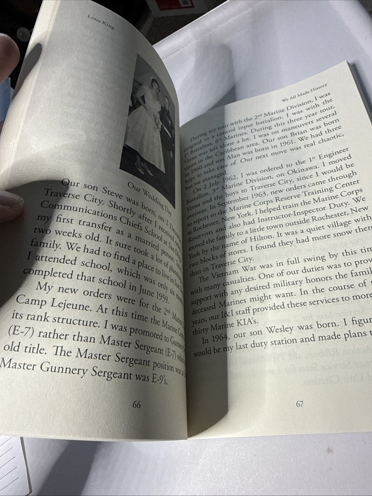 We All Made History by Lona King (2013, Trade Paperback)