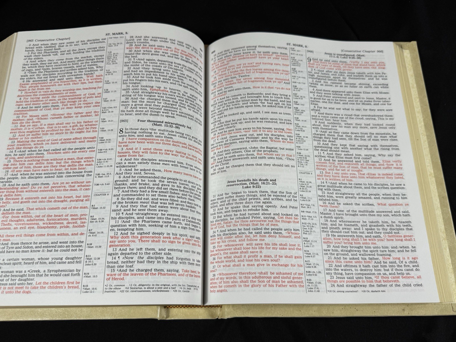 ✅Family Holy Bible🩸Red Letter KJV Heirloom Reference ✅1988 ✅NEW ✅+Dictionary
