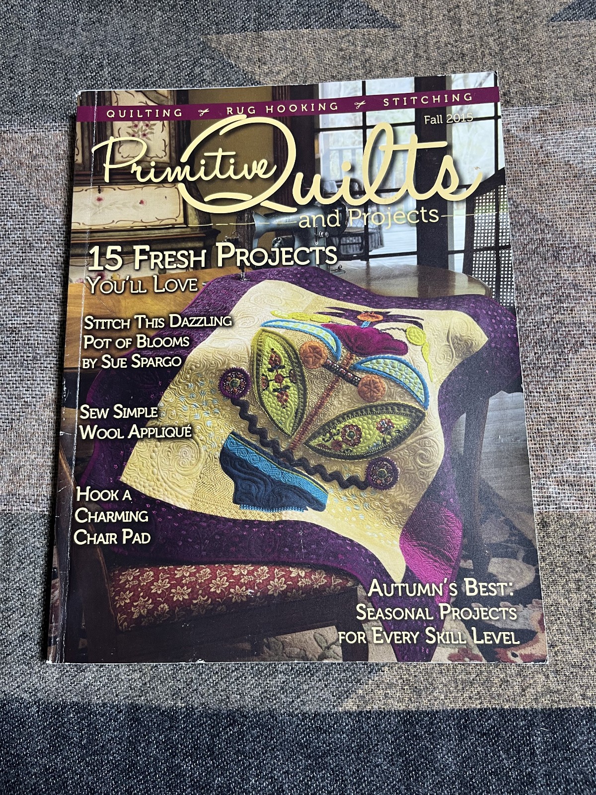 PRIMITIVE QUILTS + PROJECTS MAGAZINE LOT ~ Issues 2011-2020 ~ Uncut Patterns