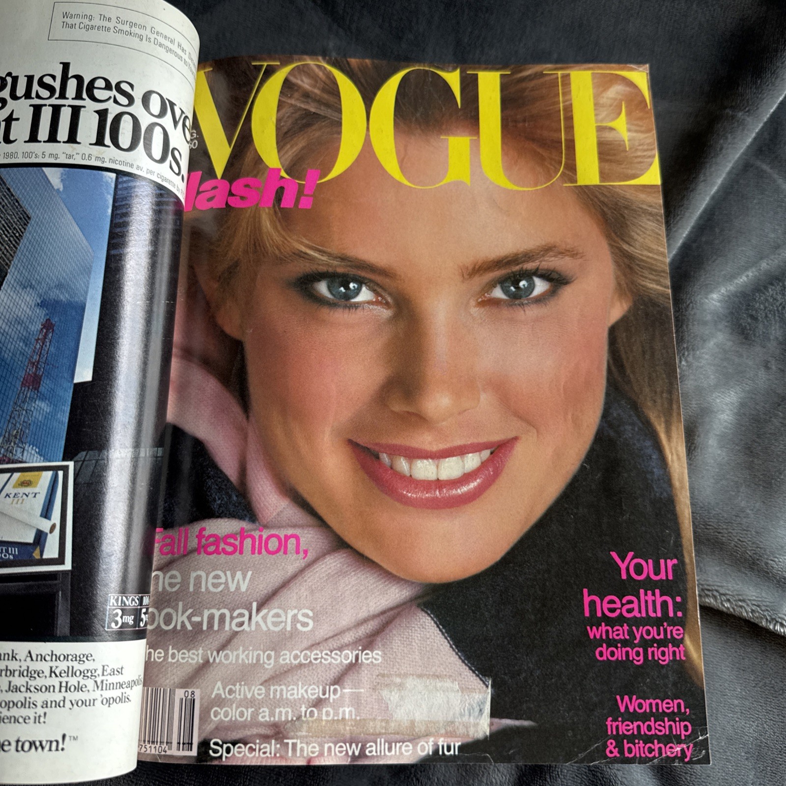 “Vogue Magazine Bound Set x 6 Issues” July-December 1981