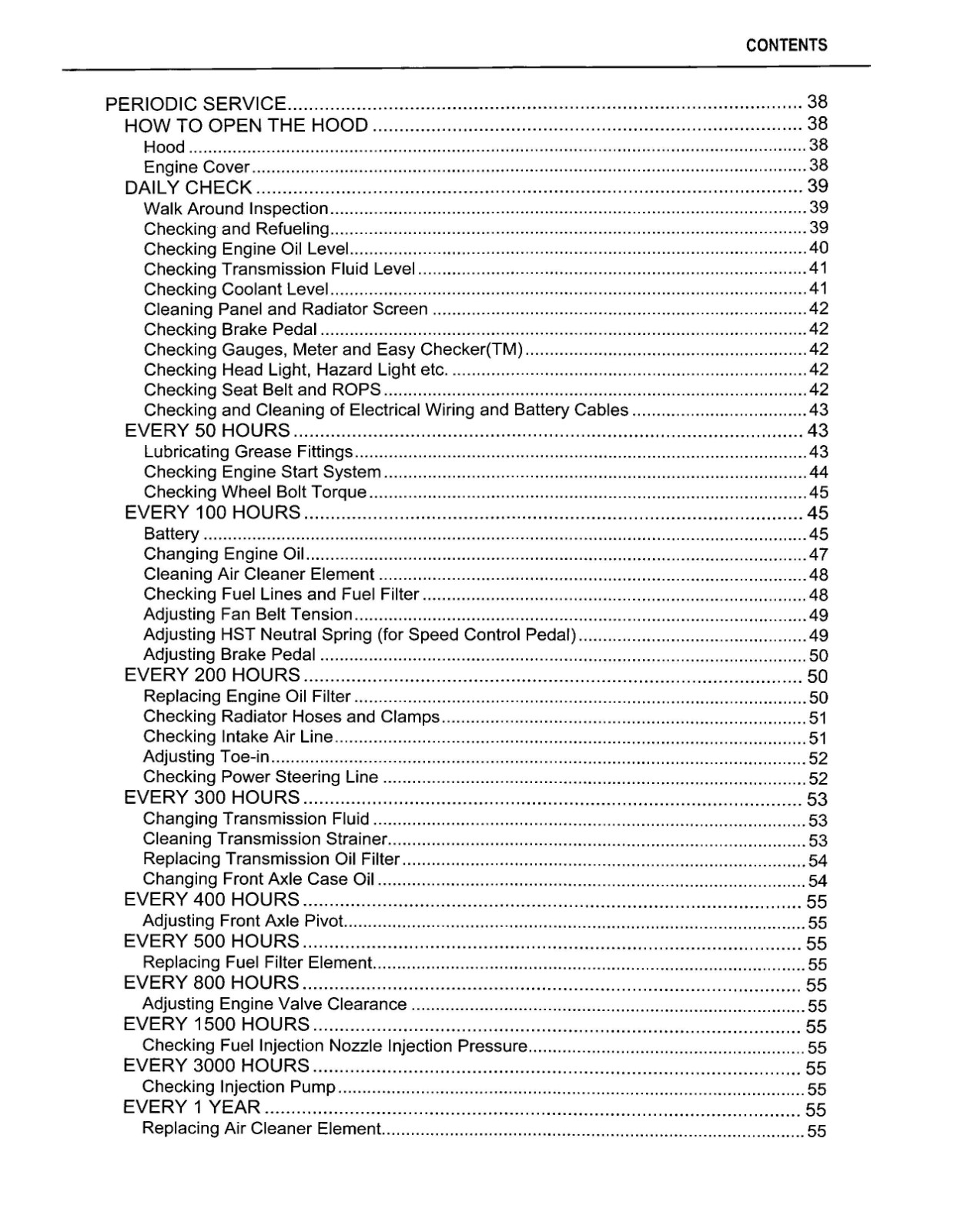 Kubota BX1850 BX2350 Operator’s Manual: 81 Pages & Coil Bound