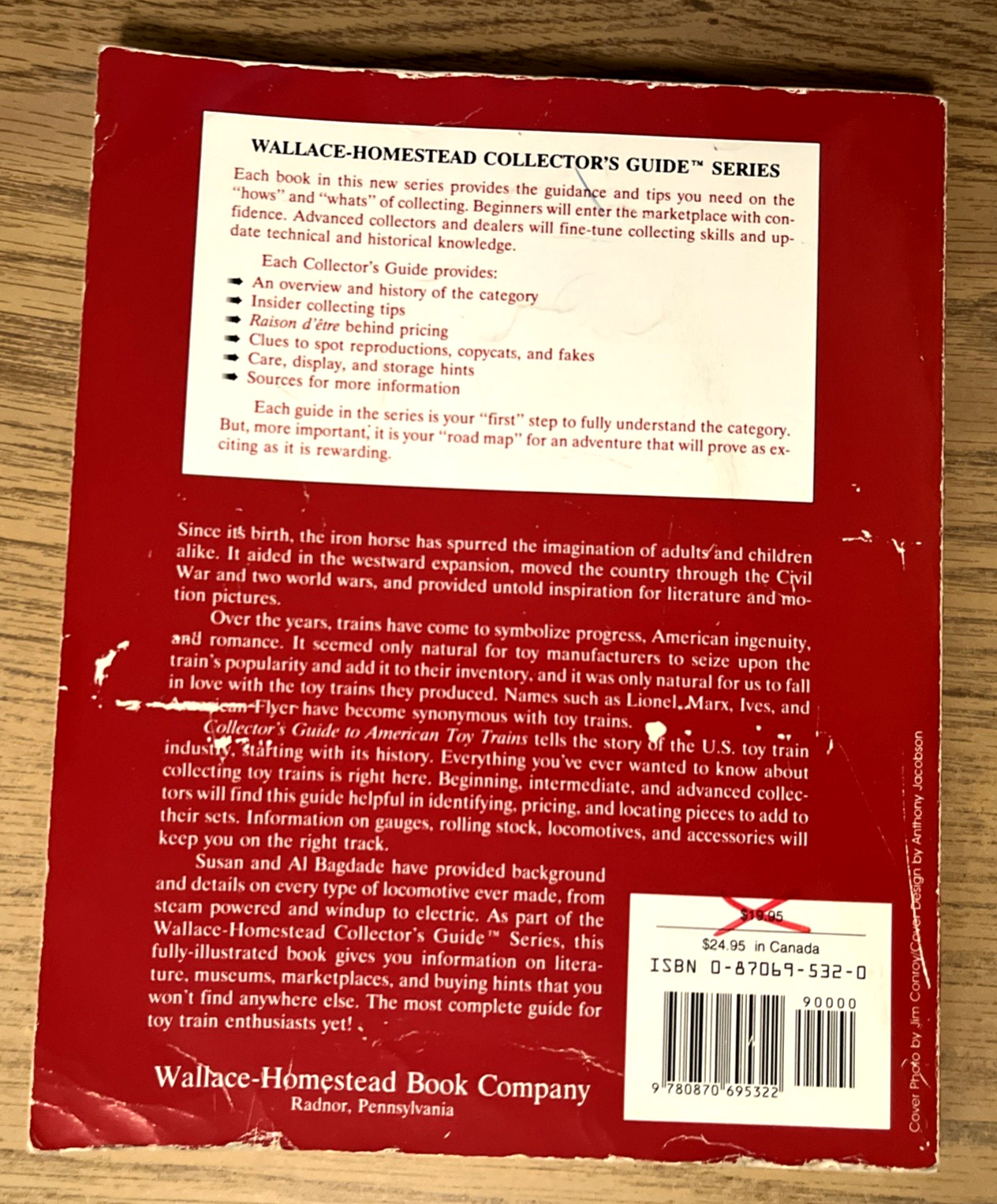 American Toy Trains – Collector’s Guide to Susan & Al Bagdade 234 pages