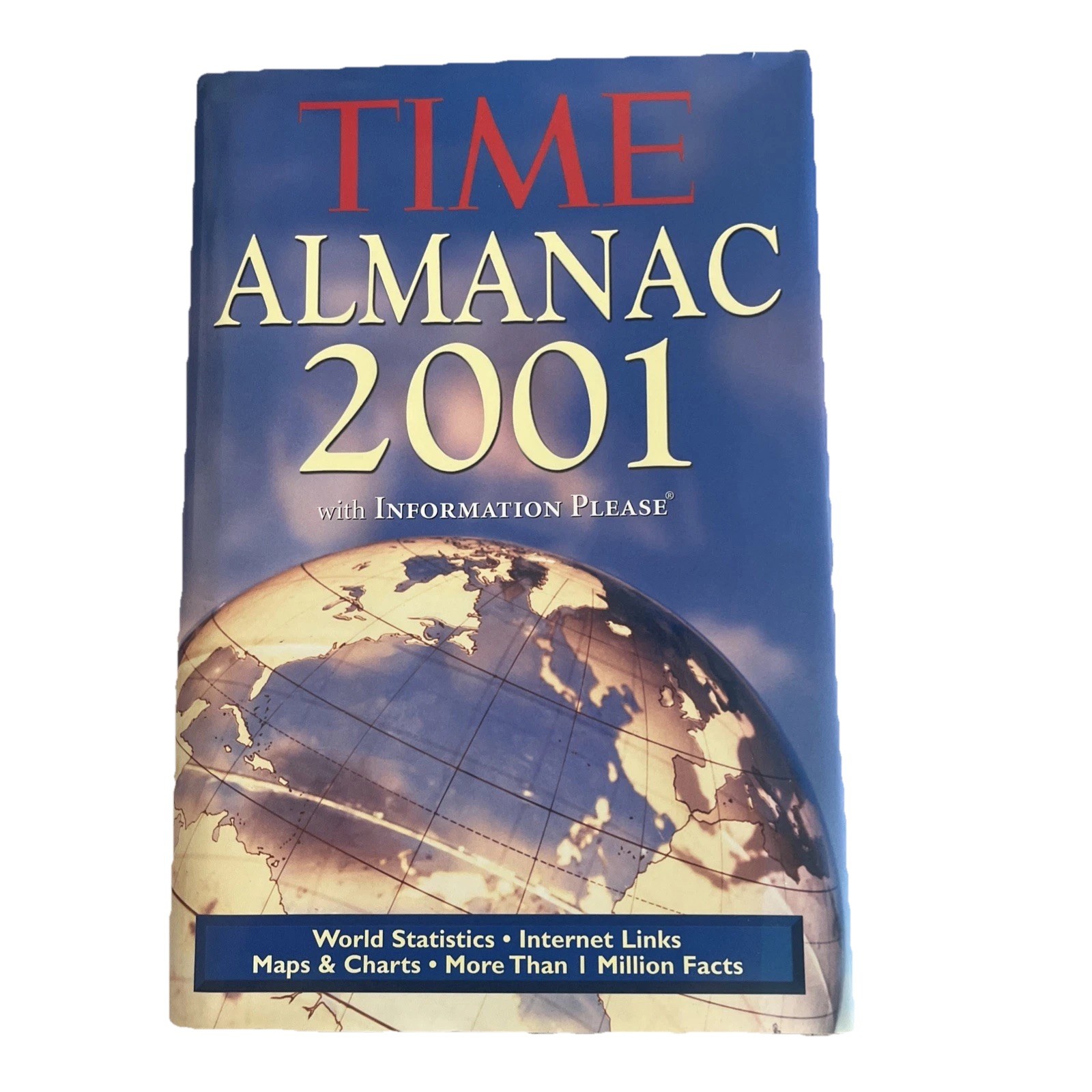 Time Almanac 2001: With Information Please Hardback 1040 Pages