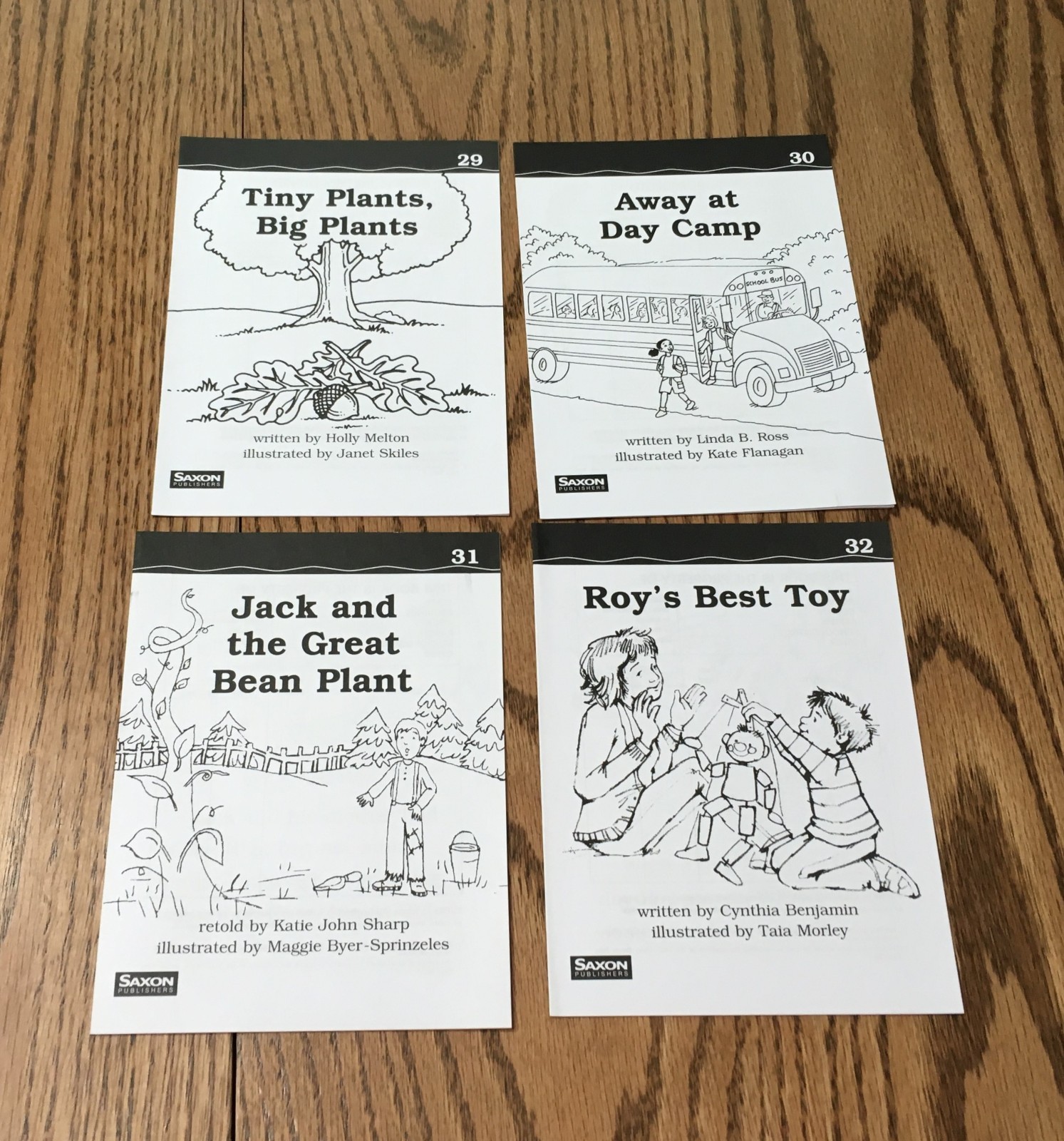 SAXON PHONICS & SPELLING 1ST GRADE DECODABLE TAKE HOME READERS 1 – 52