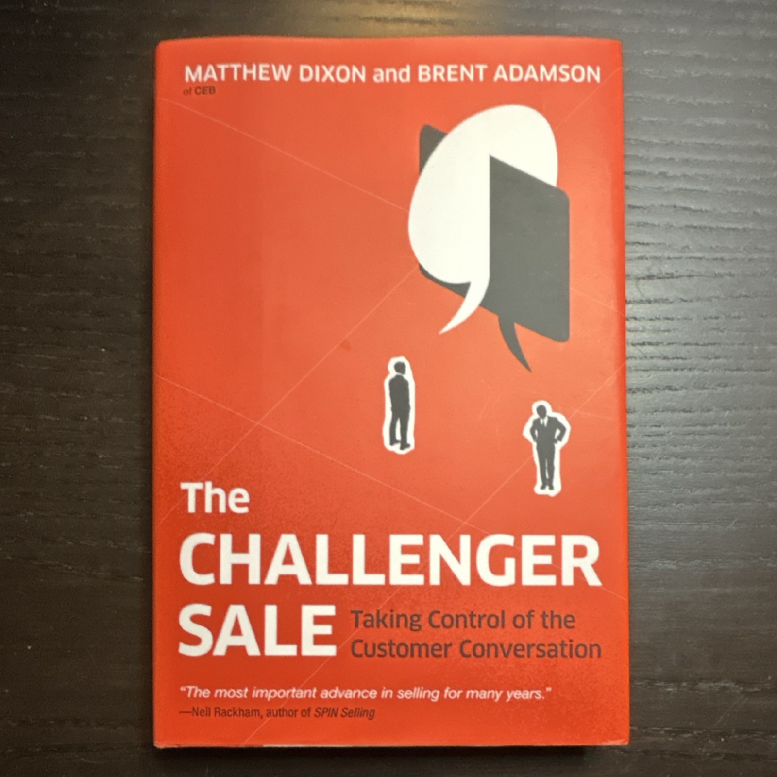 The Challenger Sale by Dixon & Adamson Hardcover Sales Book Very Good Cond