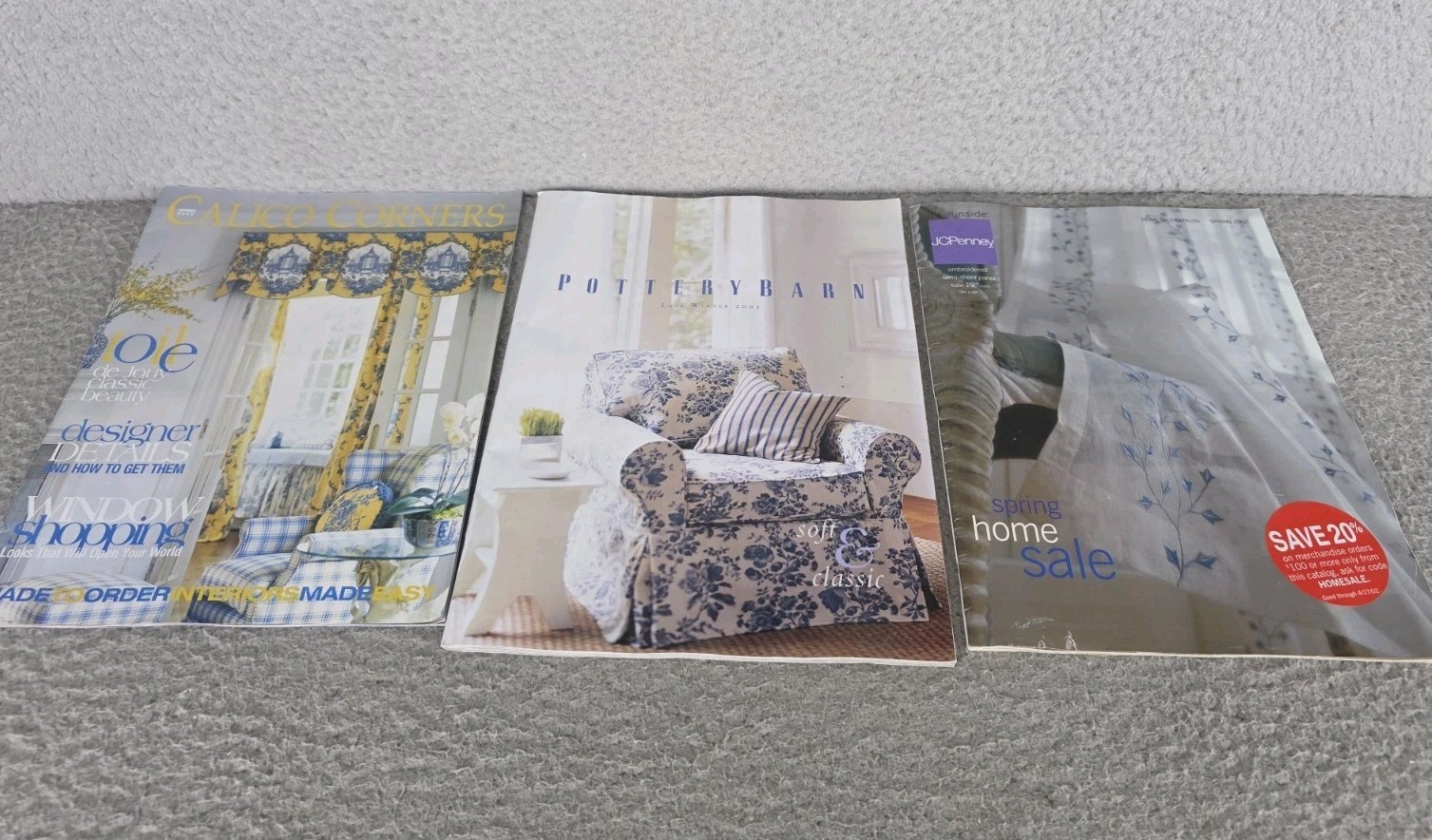 Early 2000s Home Decor Magazine & Catalogs Y2k Era Interior Decorating Reference