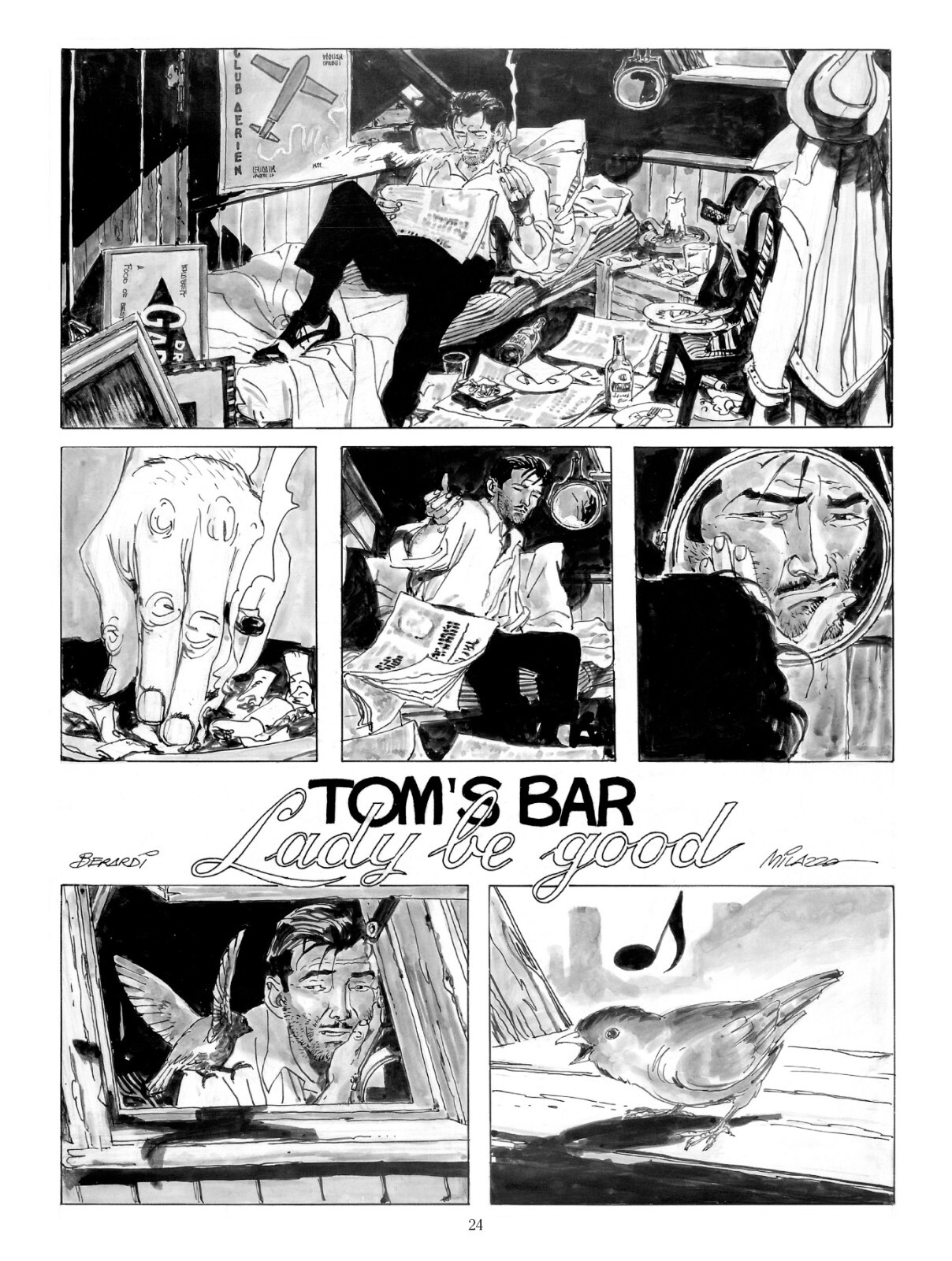 Tom’s Bar (2024 Hardcover), Berardi, Milazzo