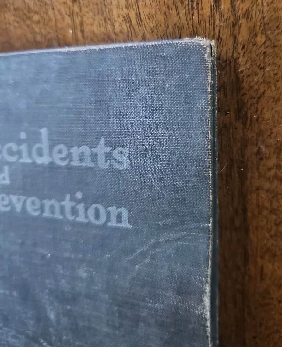 Rare 1912 Mining Accidents and Their Prevention Book Hardcover AS IS Coal Mining