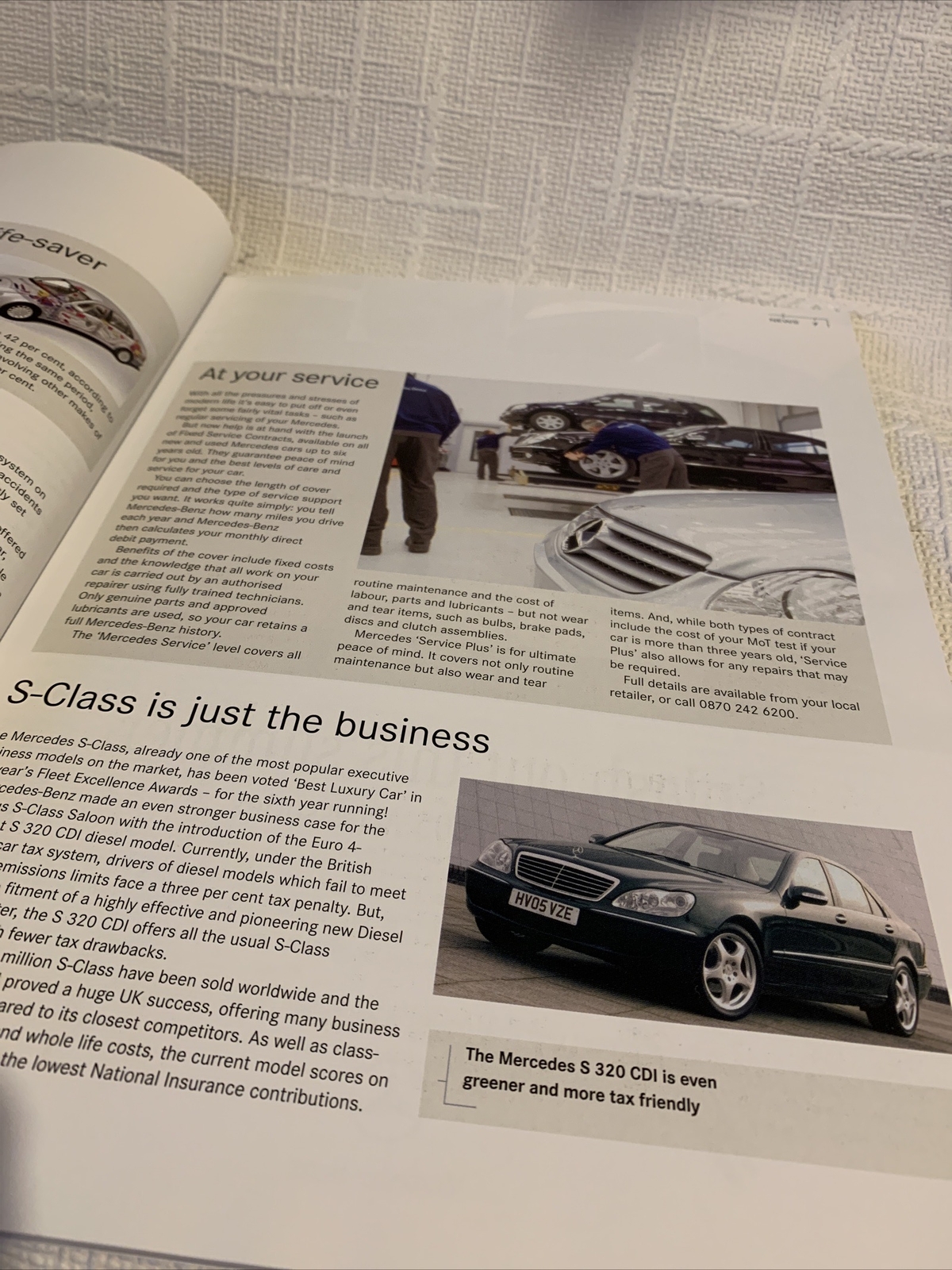 Mercedes Spring 2005 magazine SLR McLaren A-Class CLS Coupe 58 Pages Collectible