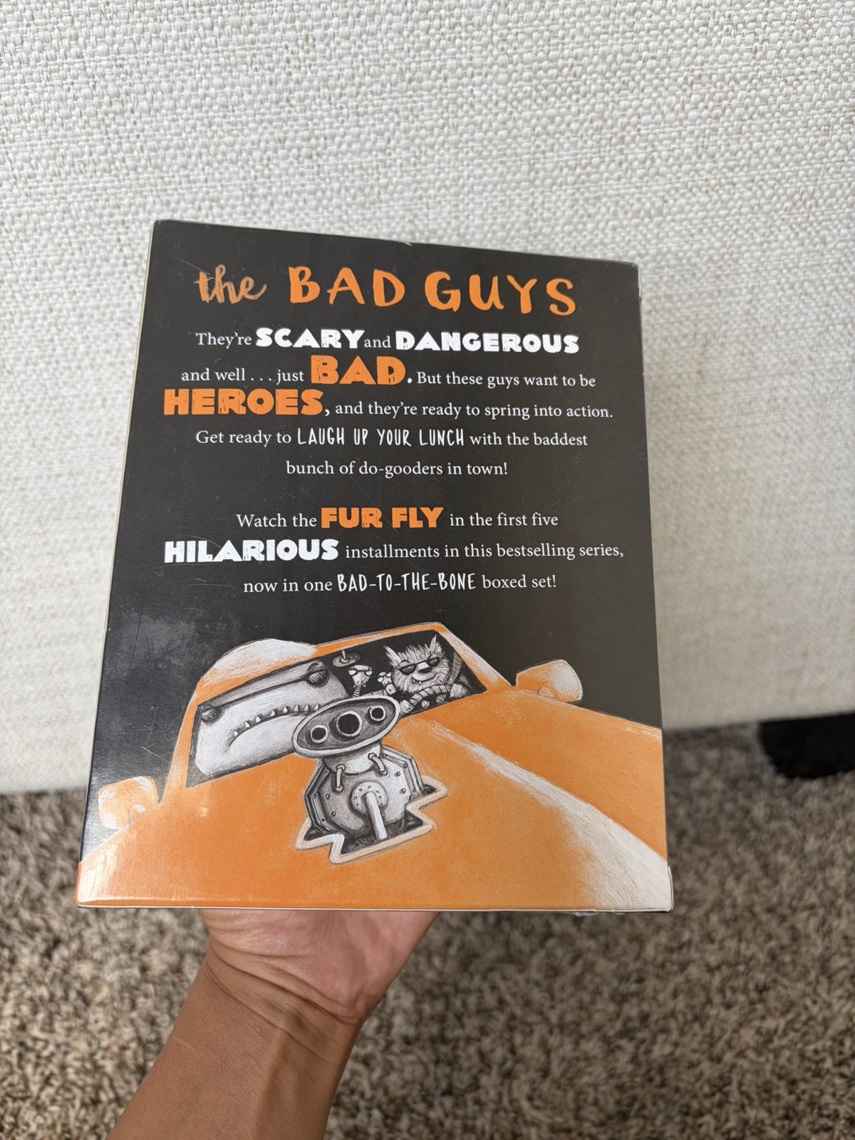 Scholastic The Bad Guys: Bad Box Books 1-5 by Aaron Blabey Illustrated