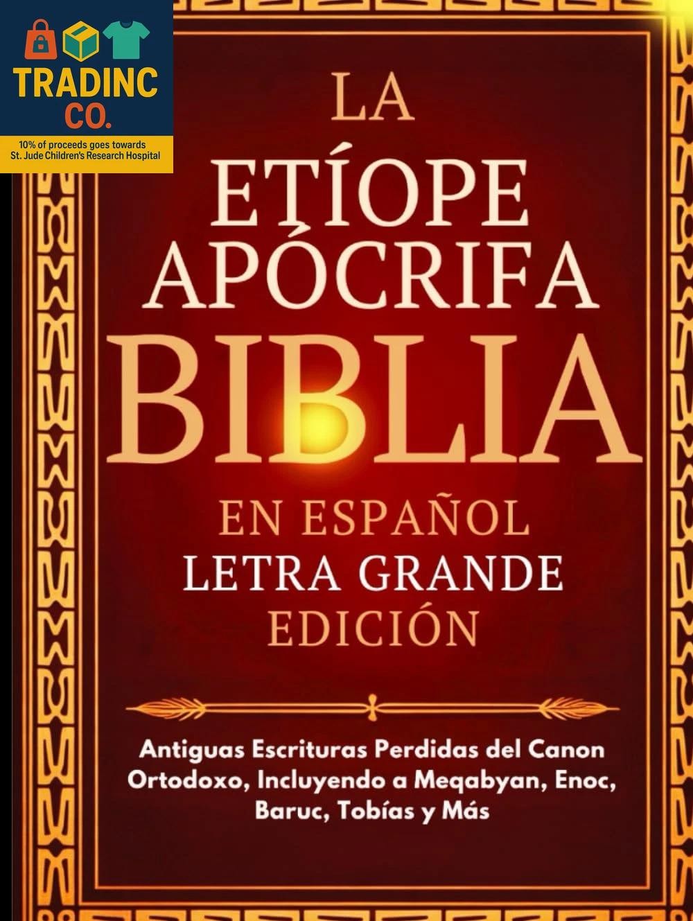Biblia Apócrifa Etíope En Español (letra Grande): Antiguas Escrituras Perdidas D