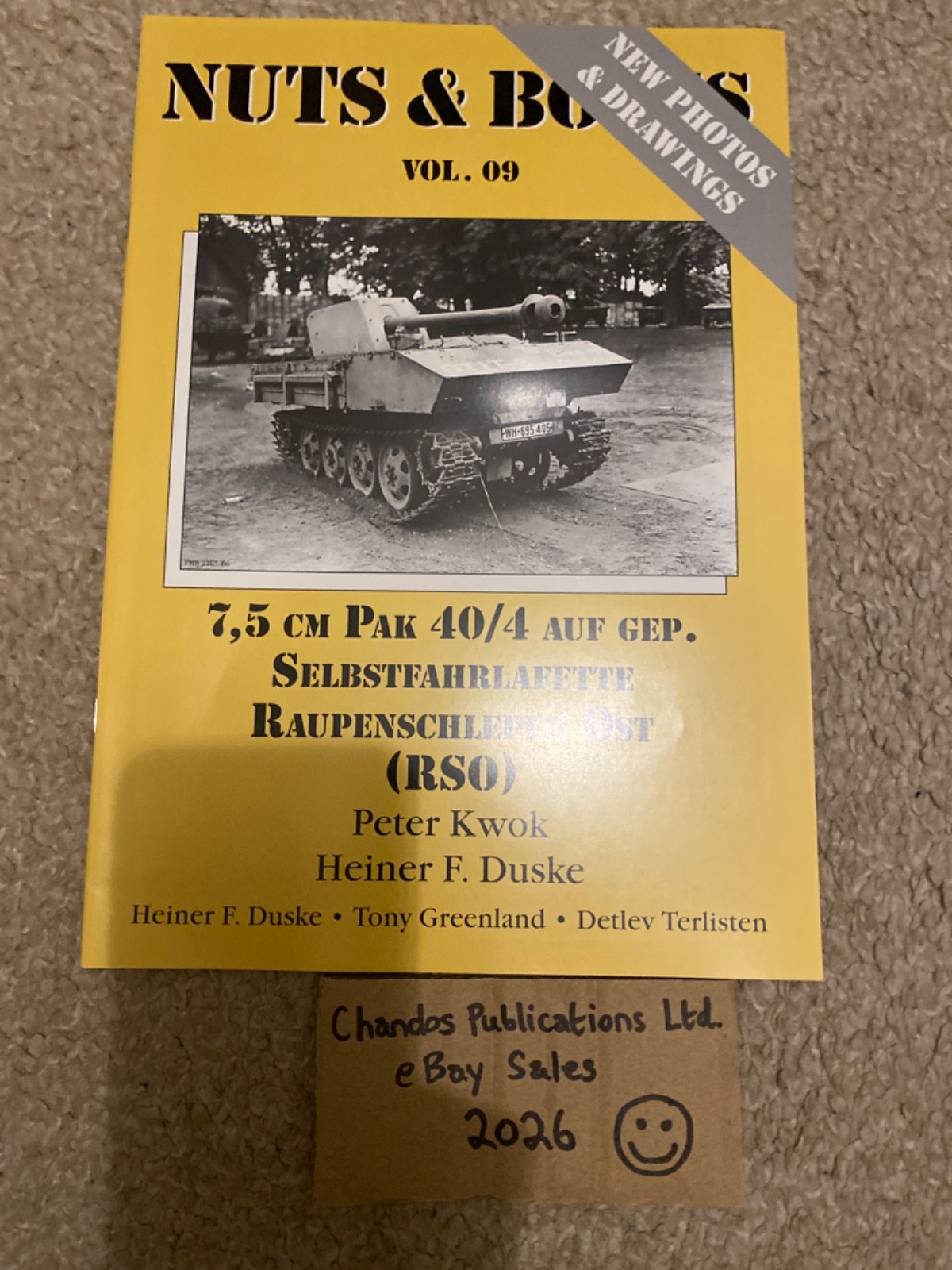 Nuts & Bolts Vol.9 – 7,5cm Pak40/4 Selbstfahrlafette Raupenschlepper Ost Revised