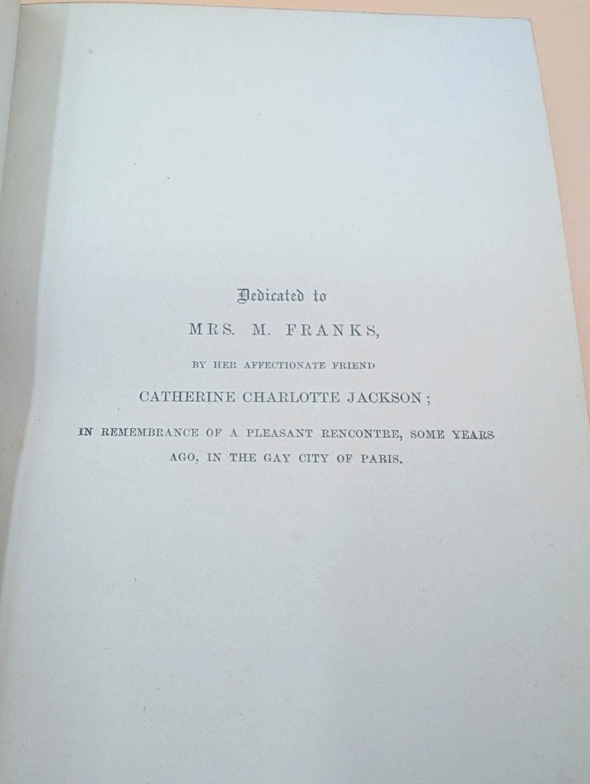 Old Paris 1878 2 Vol Set Catherine Charlotte Lady Jackson Fine Binding