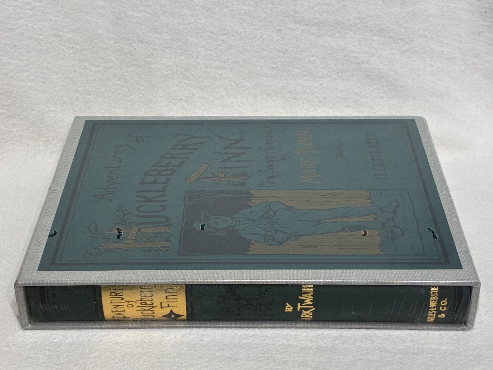 Adventures of Huckleberry Finn Mark Twain First Edition Library NEW