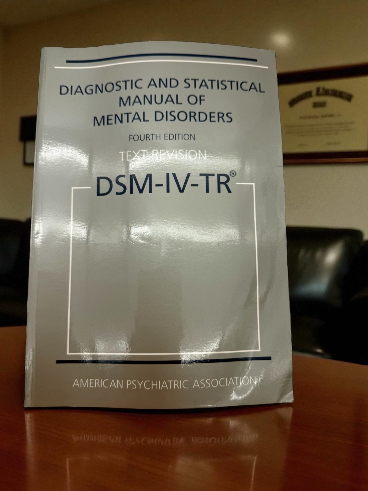 Diagnostic and Statistical Manual of Mental Disorders DSM-IV-TR -Text Rev – GOOD