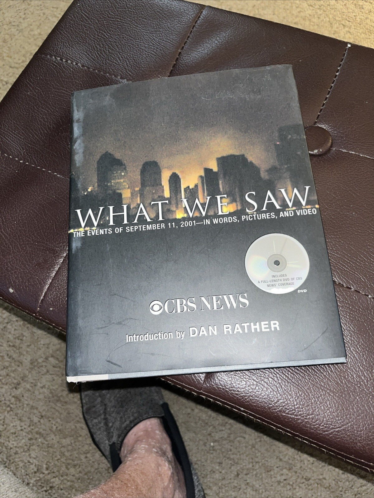 What We Saw Events of September 11, 2001 in Words Pictures Video CBS HB DVD 1st
