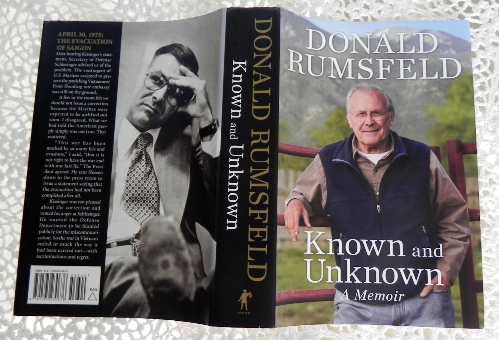 SIGNED Known and Unknown by Donald Rumsfeld