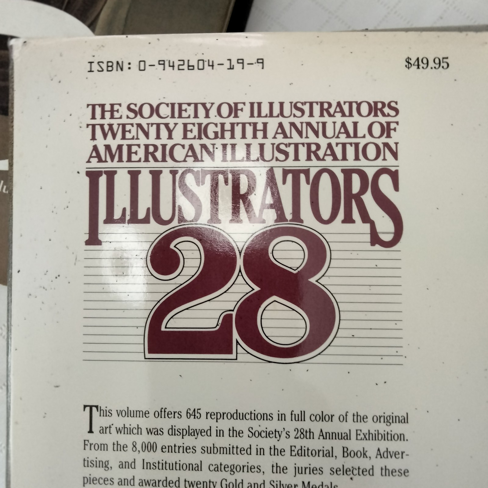 Illustrators 28 The Society of Illustrators ’87 with jacket Madison Square Press