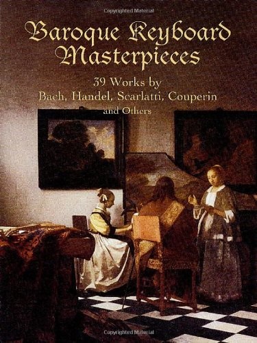 BAROQUE KEYBOARD MASTERPIECES: 39 WORKS BY BACH, HANDEL, By Paul Negri EXCELLENT