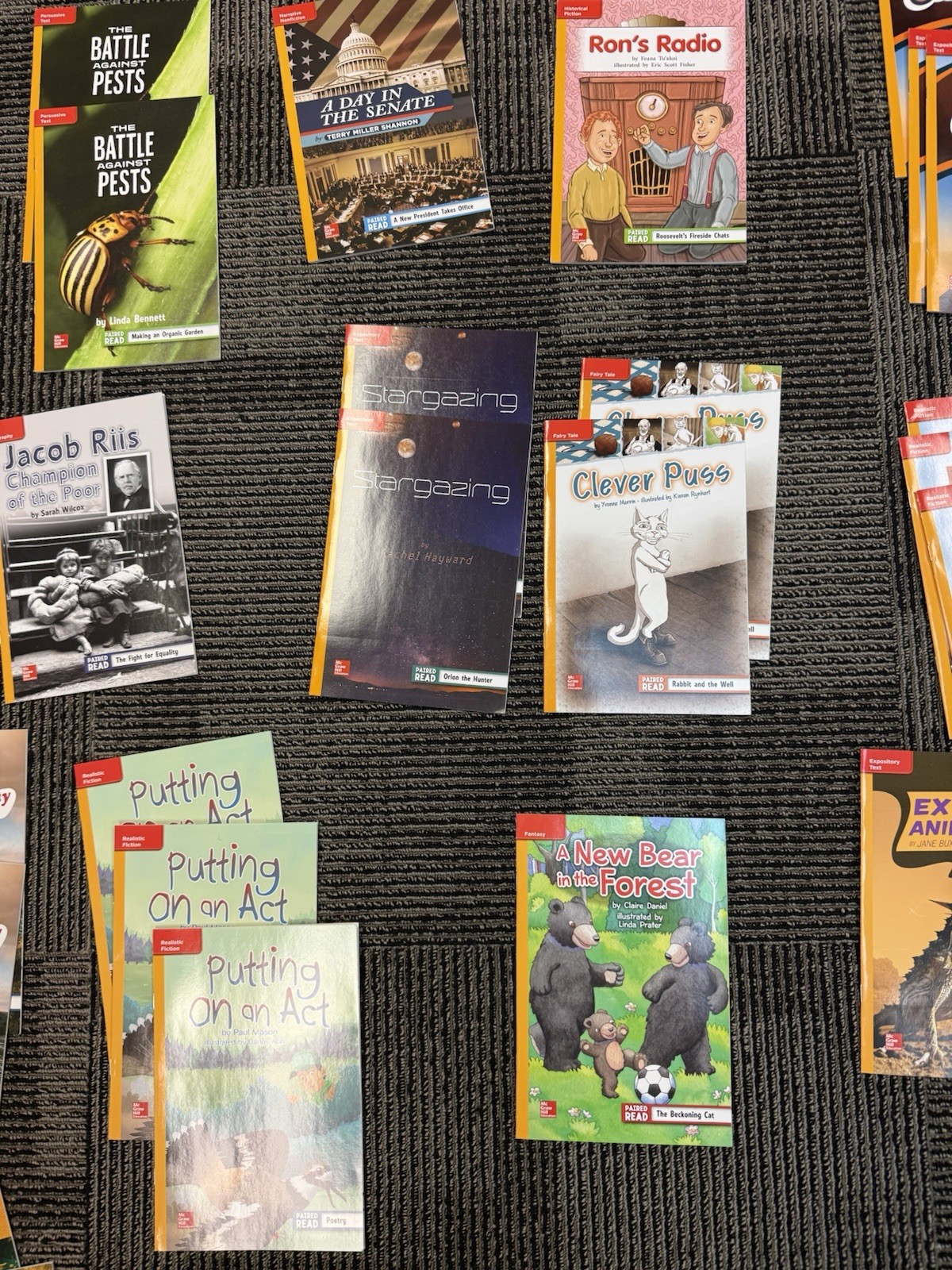 45 McGraw Hill Grade 4 Leveled Readers Classroom Book Lot Paired Read Homeschool