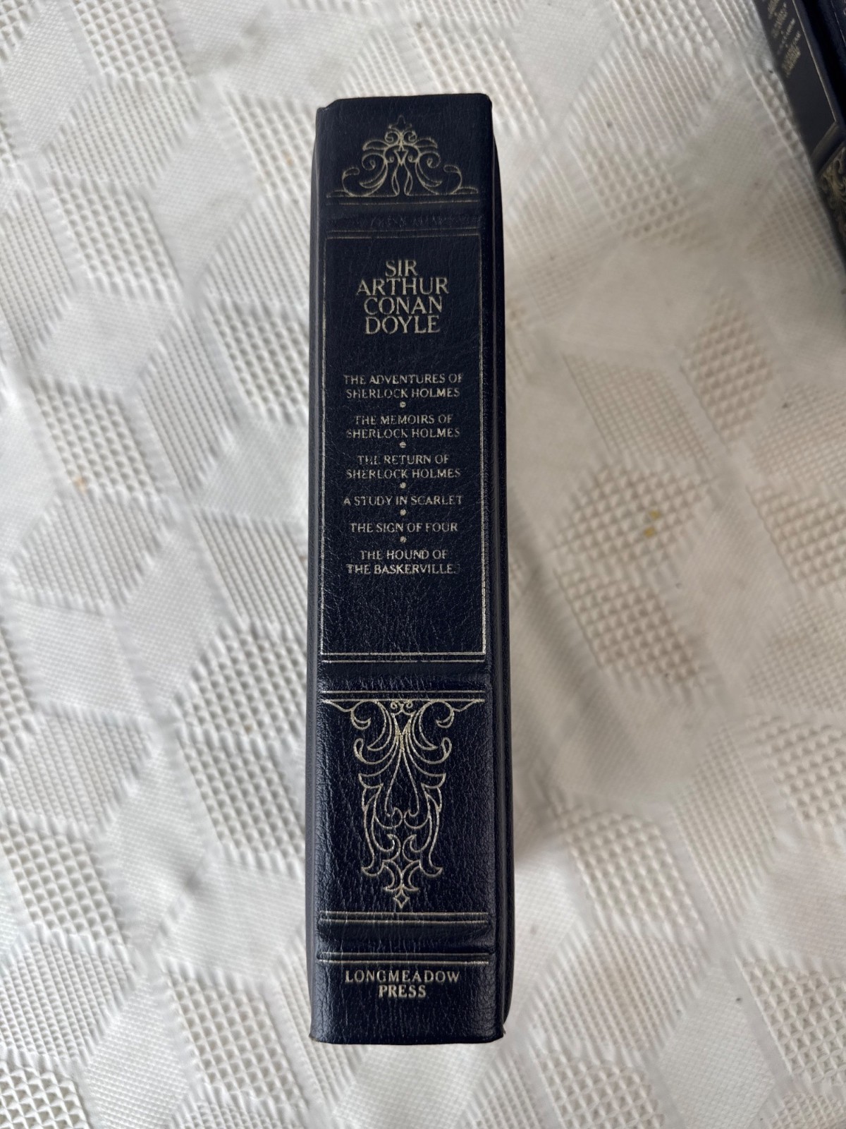 The Works of Sir Arthur Conan Doyle Bonded Leather 1984 Complete & Unabridged