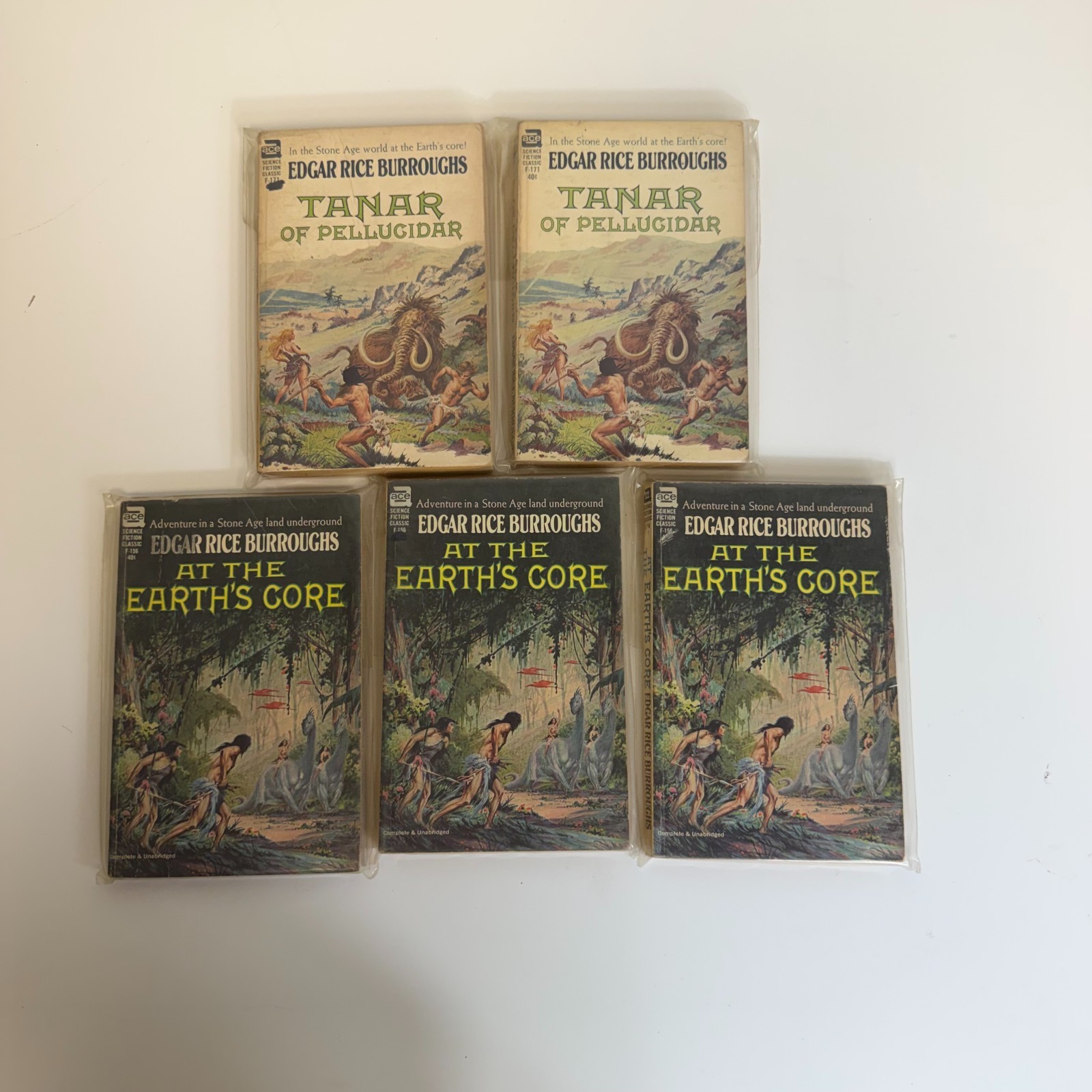 Edgar Rice Burroughs Lot Of 36 Vintage Paperback Books