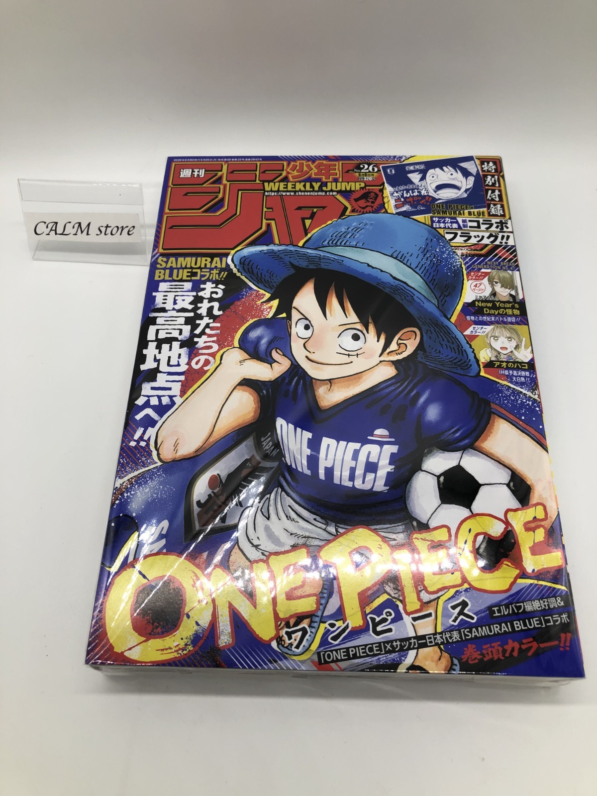 Weekly Shonen Jump 2026 No.26 ONE PIECE × JAPAN SAMURAI BLUE Sealed Brand New