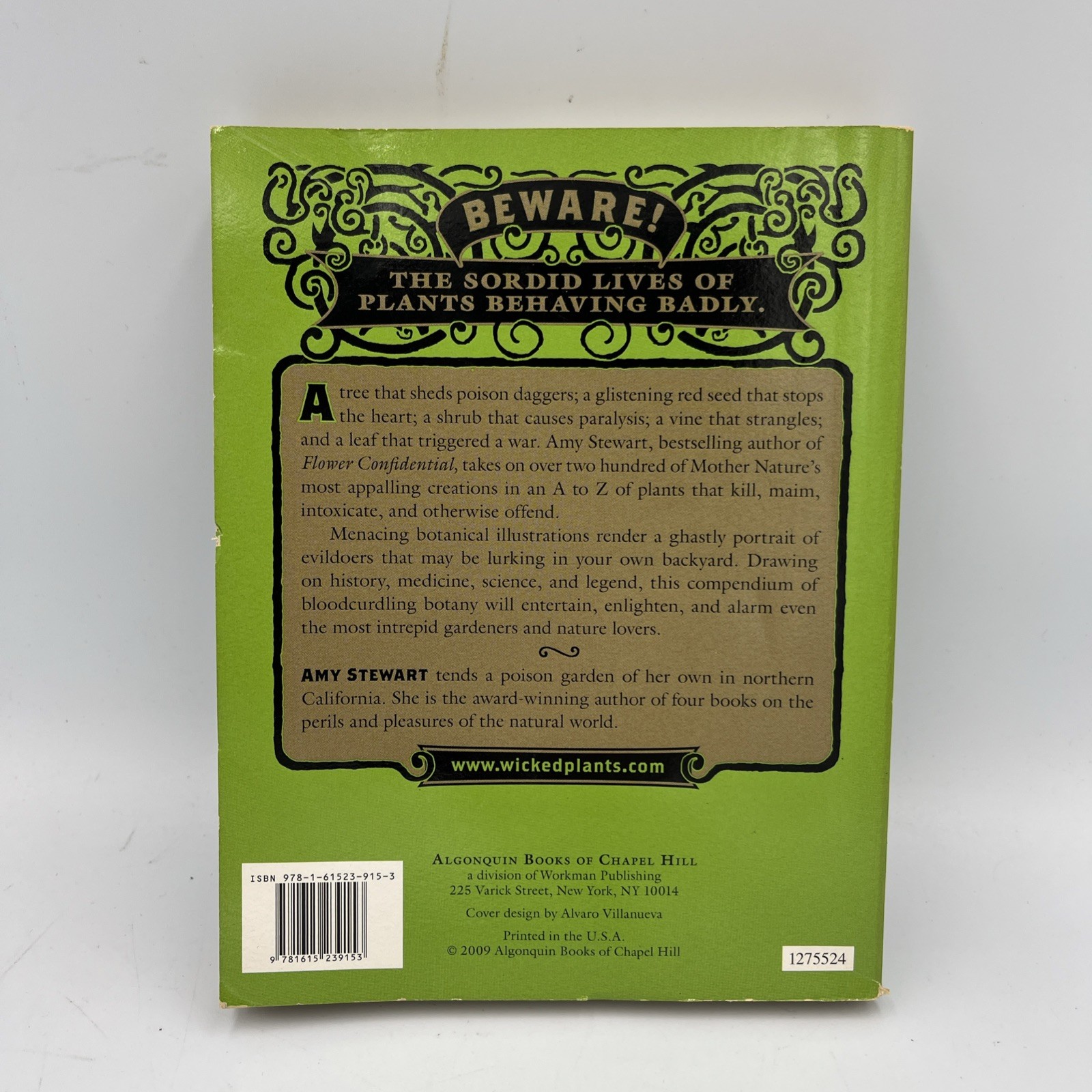 WICKED PLANTS: Weed That Killed Lincoln’s Mother & Other botanical Atrocities VG