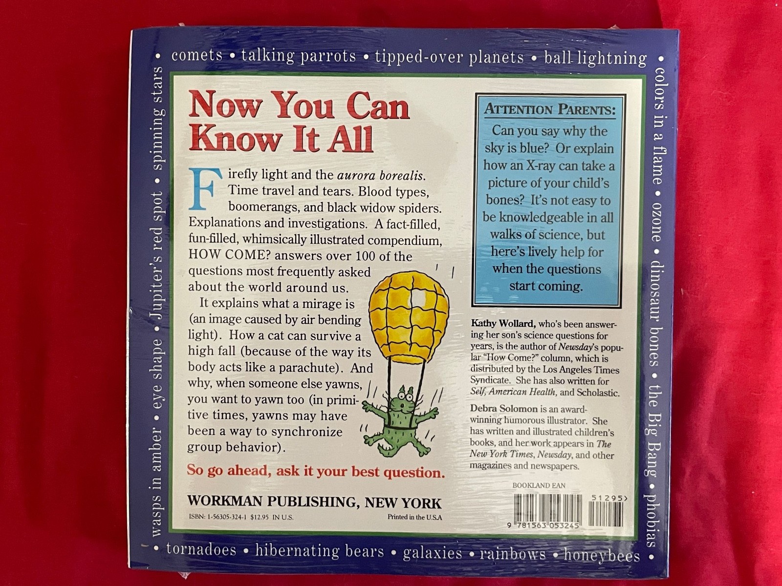 How Come Kathy Wollard Kids Science Questions Illustrated Debra Solomon Sealed